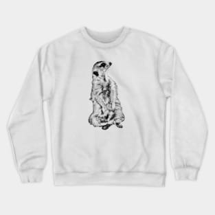 Meerkat Crewneck Sweatshirt